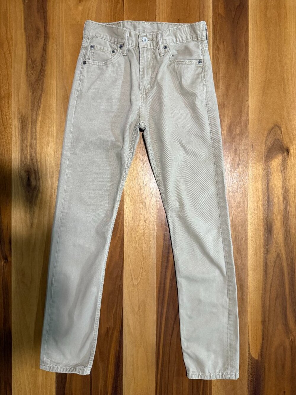 Levi's Khaki Pants Men's Tan Cotton Twill Utility Work Pants USA